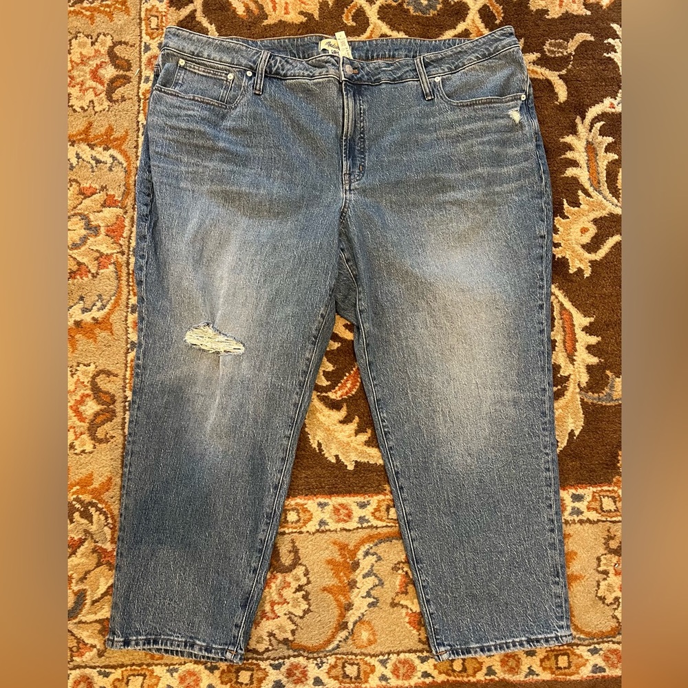 NWT Madewell Plus Mid Rise Perfect Vintage Jean Size 28W - Picture 8 of 12